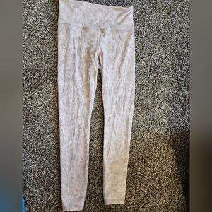 Athleta Cream Leggings